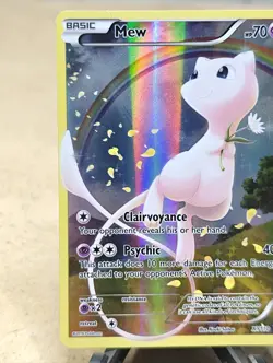 Mew XY110 Black Star Promo Full Art Holo Pokemon TCG 2016 - Image 5