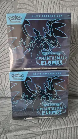 Pokemon TCG - Phantasmal Flames ETB X2 - New & Sealed - Image 1