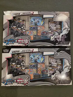 2 New Costco Exclusive: Pokemon Unova Heavy Hitters Premium Collection Boxes - Image 1