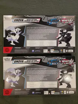 2 New Costco Exclusive: Pokemon Unova Heavy Hitters Premium Collection Boxes - Image 2