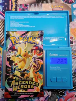 EXTREMELY HEAVY! 22.7g GOD PACKUUU Ascended Heroes Pokemon TCG Booster (SEALED) - Image 1