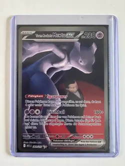 Team Rockets Mewtu EX ASC281/217 SAR Pokemon TCG Sammelkarte Deutsch Near Mint - Image 3