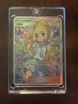 Pokemon Lillie Trainer 151/156 2018 TCG Ultra Prism Full Art - Image 1
