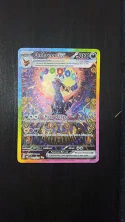 Pokemon TCG Scarlet & Violet Prismatic Evolutions Umbreon EX Sir 161/131 NM - Image 2