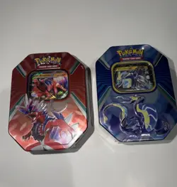 Pokemon TCG Paldea Legends 4-Pack Tin Set - Koraidon ex & Miraidon ex - Sealed - Image 1