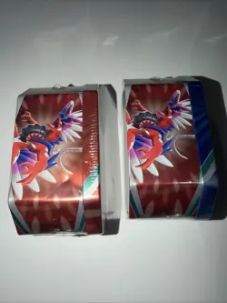 Pokemon TCG Paldea Legends 4-Pack Tin Set - Koraidon ex & Miraidon ex - Sealed - Image 4
