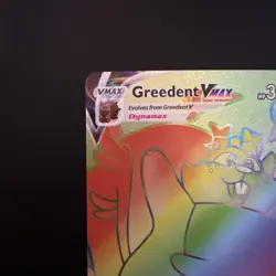 Pokemon 2021 Greedent VMAX 272/264 Rainbow Secret Fusion Strike - Image 2