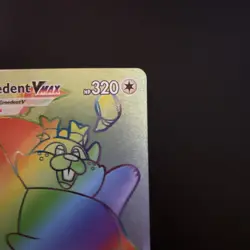 Pokemon 2021 Greedent VMAX 272/264 Rainbow Secret Fusion Strike - Image 3