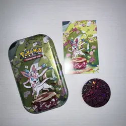 POKEMON TCG PRISMATIC EVOLUTIONS MINI TINS (NO PACKS) - LOT OF 35 - Image 2