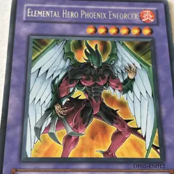 Yugioh Elemental Hero Phoenix Enforcer EOJ-EN032 Enemy of Justice - Image 2
