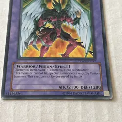 Yugioh Elemental Hero Phoenix Enforcer EOJ-EN032 Enemy of Justice - Image 3