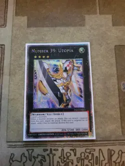 YUGIOH NUMBER 39: UTOPIA TN23-EN013 QUARTER CENTURY SECRET 1ST ED NM - Image 1