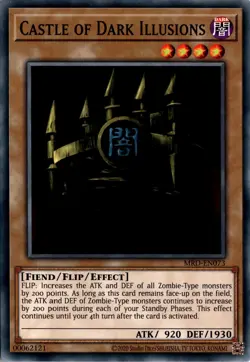 Castle of Dark Illusions Unlimited Metal Raiders 25th Anniversary Edition Yugioh - Image 1