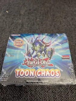 Yu-Gi-Oh TCG Toon Chaos 1st Edition English Sealed Booster Box - Image 1