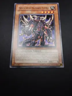 YUGIOH 2007 | EVIL HERO INFERNAL GAINER | GLAS-DE004 | 1ST EDT | GERMAN | NM - Image 4