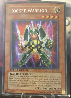 Yu-Gi-Oh! - Rocket Warrior CT2-EN005 Secret Rare Limited Edition (Gradeable) - Image 1