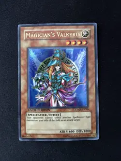 Magician's Valkyria JUMP-EN009 Yu-Gi-Oh! TCG Shonen Jump Limited Edition - Image 1