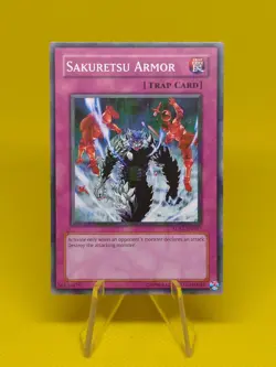 Yugioh - Sakuretsu Armor (5DS1-EN037) - Common Unlimited - Image 1