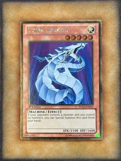 Yugioh Cyber Dragon PGLD-EN053 Gold Rare 1st Ed NM - Image 1