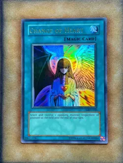 Yugioh Change of Heart MRD-060 Ultra Rare Original Print LP - Image 1
