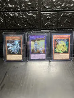 Konami Yu-Gi-Oh! 6 Card Lot Mega Pack Starlight Rare Holo Blue Eyes Dragon Queen - Image 2
