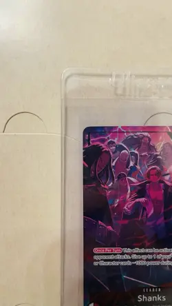 ONE PIECE Card TCG English 2nd Anniversary Shanks Alt Art Leader OP09-001 - Image 2