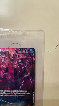 ONE PIECE Card TCG English 2nd Anniversary Shanks Alt Art Leader OP09-001 - Image 3