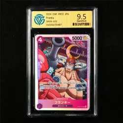 CCG 9.5 GemMint 2024 One Piece JPN Franky OP09-072 SR - Image 1