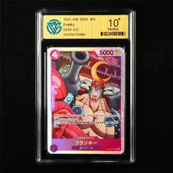CCG 10 Perfect 2024 One Piece JPN Franky OP09-072 SR - Image 1