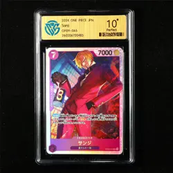 CCG 10 Perfect 2024 One Piece JPN Sanji OP09-065 SR - Image 1