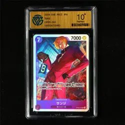 CCG 10 Perfect 2024 One Piece JPN Sanji OP09-065 SR - Image 2