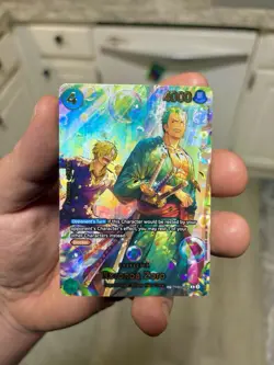 ONE PIECE TCG RORONOA ZORO SP OP14 BUBBLE ZORO PRB-02-006 - Image 3