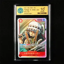 CCG 10 Perfect 2025 One Piece JPN Trafalgar D. Water Law OP14-009 SR - Image 1