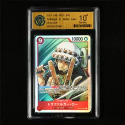 CCG 10 Perfect 2025 One Piece JPN Trafalgar D. Water Law OP14-009 SR - Image 2