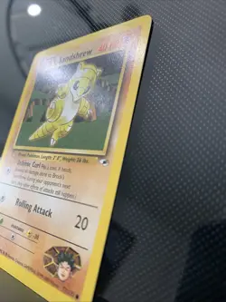 Pokemon TCG Brock's Sandshrew Gym Heroes 71/132 Unlimited Card Ken Sugimori - Image 2