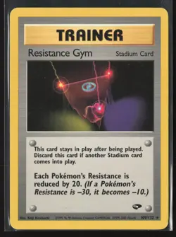 Resistance Gym Rare Gym Challenge 109/132 LP Pokemon Card - Image 1