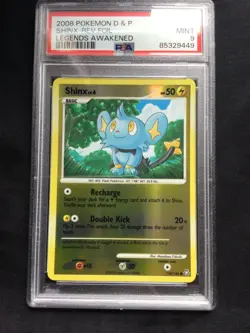 Pokemon Cards: Legends Awakened Reverse Holo: Shinx 118/146 PSA 9 - Image 2