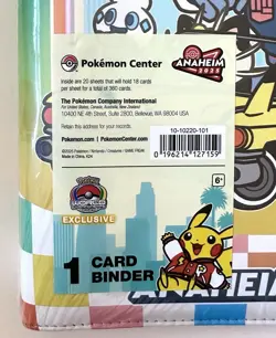 Pokemon 2025 World Championships Anaheim Exclusive Card Binder New - Image 2