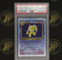 Hypno 25/110 Legendary Collection 2002 Reverse Holo Pokemon Card NM-MT PSA 8 - Image 1