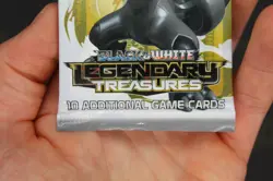 Legendary Treasures Black And White Sealed New Pokemon Trading Card Booster Pack - Image 4