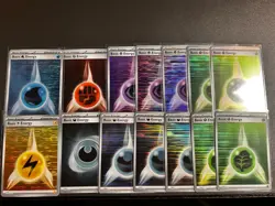 Pokemon TCG Basic Holo Energy 14 Card Lot Mixed Era All NM - Image 1
