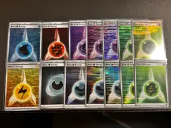 Pokemon TCG Basic Holo Energy 14 Card Lot Mixed Era All NM - Image 2