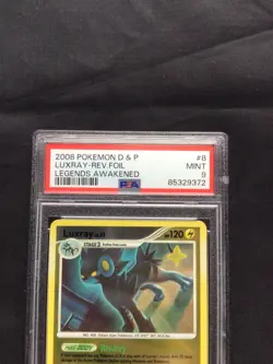 Pokemon Cards: Legends Awakened Reverse Holo: Luxray 8/146 PSA 9 - Image 3