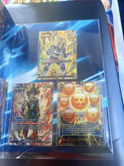 Bandai Dragon Ball Super Card Game Fusion World Premium Leaders Foil Set 2023 - Image 2