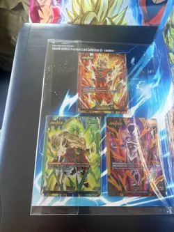 Bandai Dragon Ball Super Card Game Fusion World Premium Leaders Foil Set 2023 - Image 3
