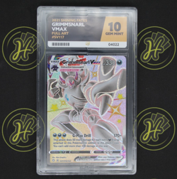Grimmsnarl VMAX SV117/SV122 Shining Fates Full Art Pokemon Card ACE GEM MINT 10 - Image 1