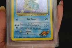 Misty’s Seadra 9/132 Gym Heroes 2000 Prerelease Holo Pokemon Card MINT PSA 9 - Image 5