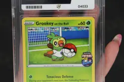 Grookey on the Ball 003/005 Futsal Promo 2020 Pokemon Trading Card MINT ACE 9 - Image 3