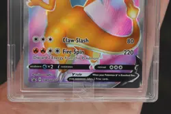 Charizard V SWSH050 Black Star Promo Full Art 2020 ETB Pokemon Card MINT ACE 9 - Image 4