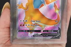 Charizard V SWSH050 Black Star Promo Full Art 2020 ETB Pokemon Card EX-MT ACE 6 - Image 4